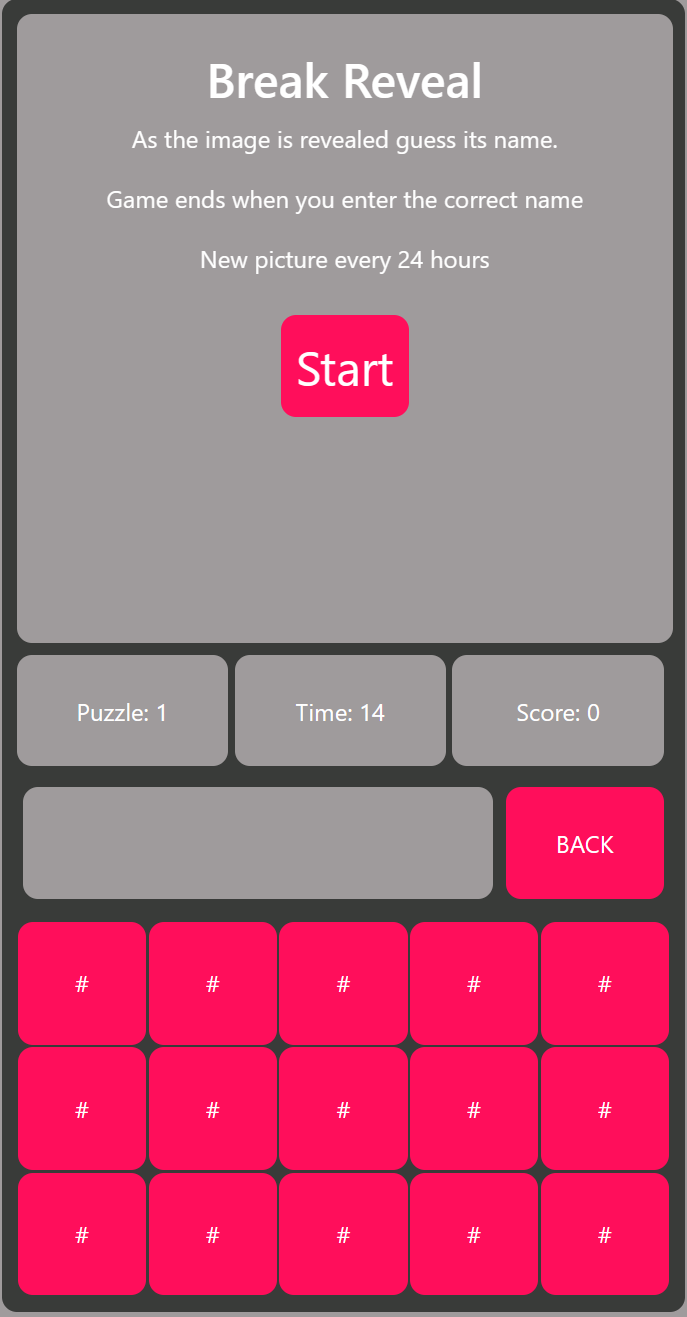 start image